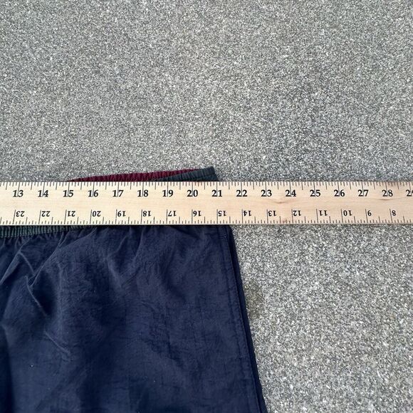 Vintage Speedo Swim Trunks Mens XL Navy Blue Lined Drawstring 90's Shorts - Picture 2 of 9